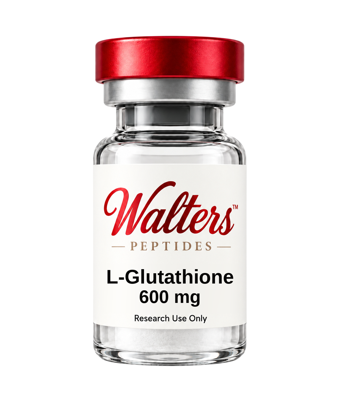 L-Glutathione 600 mg research vial